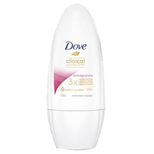 Dove Women Roll On Clinical Protection Pomegranate 6x50ml