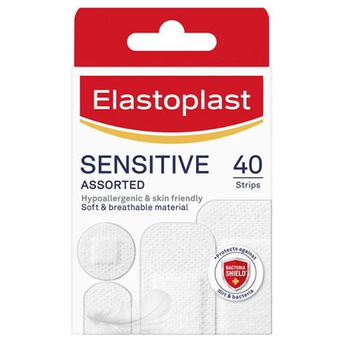 Elastoplast Band Aid Strips Sensitive Assorted 6x40s